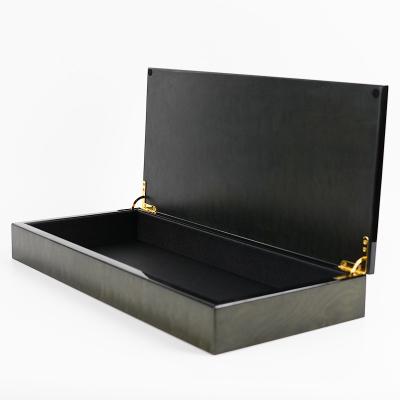 China Handmade High-end Piano Lacquer Ramadan Dates Chocolate Cake Storage Wooden Box for sale