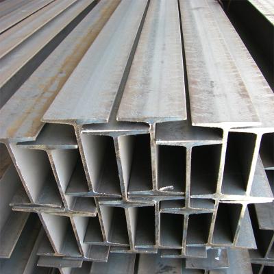 China Industrial Wholesale Q195 Q235 Q275 Q345 I Beam Mild Steel Steel Frame H Beam Hot Rolled Beam for sale