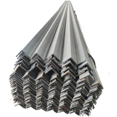 China Construction High Quality Q235 Carbon Galvanized Construction Structure Flat Steel Bars L Shaped Angle Steel Price for sale