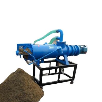 China Best Automatic Poultry Fertilizer Separation Machine Chicken Fertilizer Dewatering Machine Waste Cow Dung Dewatering Machine for sale