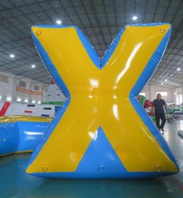 China New 0.6mm strong pvc paintball inflatable bunkers for tag games for sale