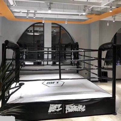 China High Quality Steel And Height High Type Muttahida Majlis-e-Amal Of Standard 7.8m PU Competition Ring Fighter Ring With High Quality Boxing Ring for sale