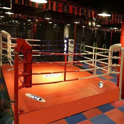 China High Quality Steel And PU Ring With Low Price 3.8mX3.8m colorful boxing ring boxeo for sale