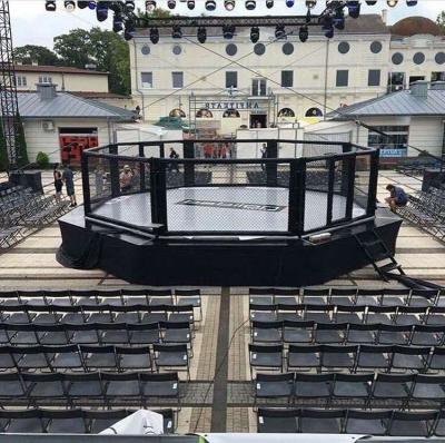 China ufc 6 m x jaula 6 m x 30cm Muttahida Majlis-e-Amal octagon cage BL-MK for sale