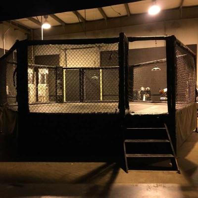 China KARATE jaula ufc factory price international professional Muttahida Majlis-e-Amal HIGH TYPE octagonal cage for sale