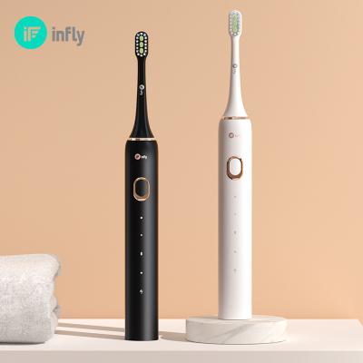 China Household Infly PT02 Toothbrush USB White Filling Toothbrushes Whitening Teeth Sonic Electric Toothbrushes for sale