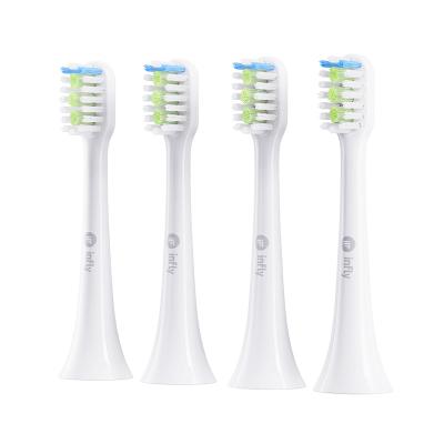 China 2021 Hotel Replacement Variable Brushhead for Sonic Electric Toothbrush for infly T03S Sonic Electric Toothbrush for sale