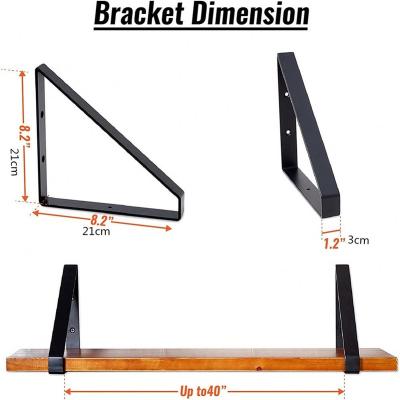 China br Triangle Shelf Triangle Shelf Bracket Metal Divider Support Panel Support Frame Wall Mounted Straight Support Frame for sale