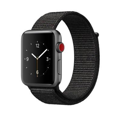 China Breathable Nylon Armor Obastyle Armor Buckle Strap Band For Iwatch Series 6/5/4 Sports Watch Strap 38/40mm 42/44mm for sale