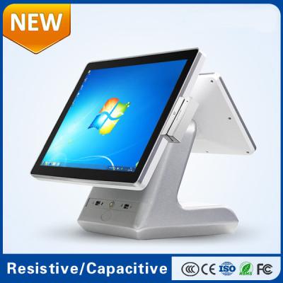 中国 容量性タッチ画面が付いている二重中心 1.86GHz 2 の接触 POS システム 販売のため