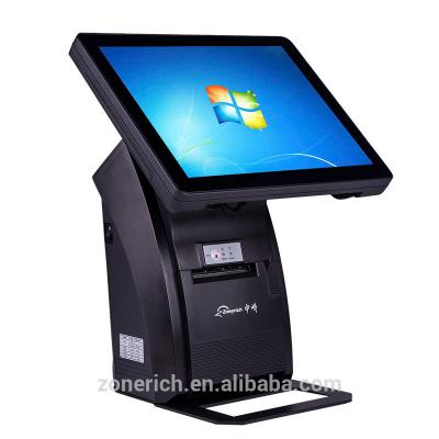 中国 Windows 7 のアンドロイド ビジネス金銭登録機システム 15 インチのタッチ画面 販売のため