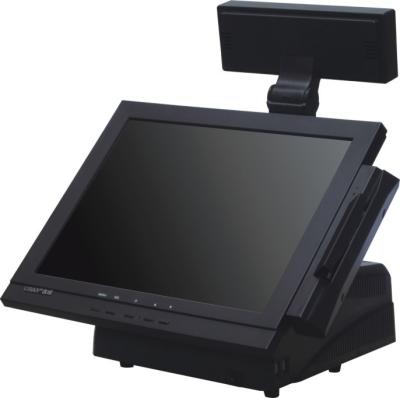 China Cash Register All In One POS System With Thermal printer / keyboard for sale