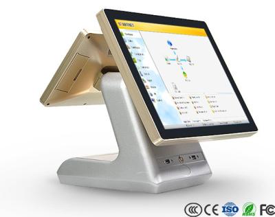 中国 Elanda のホテルの二重パネル 2 の接触 POS システム二重中心 1.86GHz 販売のため