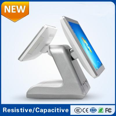 China Touch Dual Screen Retail POS Systems With Android OS / Thermal printer for sale