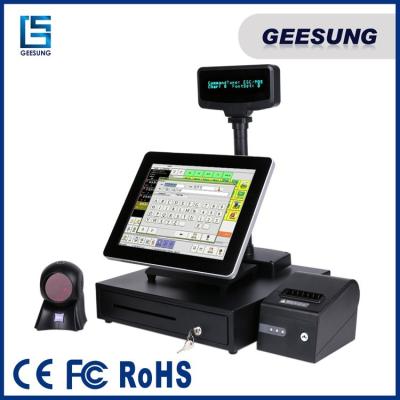 中国 小さい高さ POS ポーランド人のための調節可能な VFD の顧客の表示 ROHS 販売のため