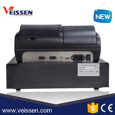 China Supermarket cash register pos system USB + U-disk + 2 serial ports for sale