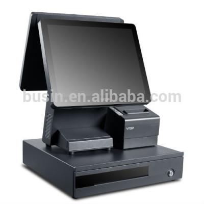 China Restaurant touch screen cash register machine with 80mm thermal printer for sale