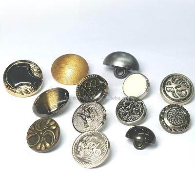 China Dry Cleaning Fashion Design OEM Garment Plated ABS Sewing Leg Button for sale