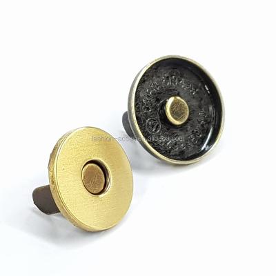 China wholesale metal magnetic button / magnetic snap button for bag clothing for sale