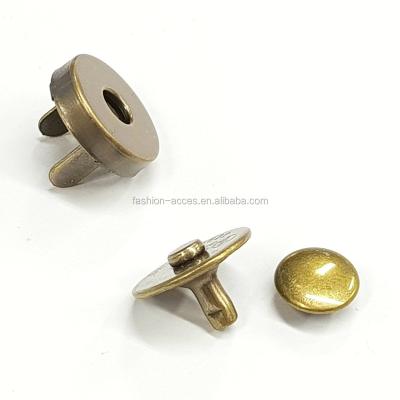 China Metal Supplier Direct Eco - Friendly Magnetic Press Combo Snap Button For Bags / Cloth for sale