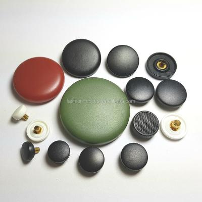 China Viable Custom Material Nylon Plastic Metal Metal Brass Snap Cap Snap Buttons for sale