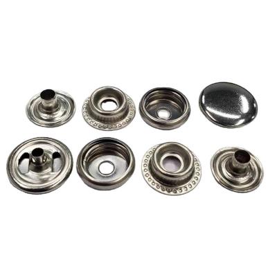 China Durable #405 Stainless Steel Snap Button 15mm Metal Snap Button For Clothing for sale