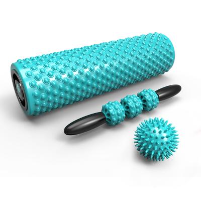 China PU Foam Roller Muscle Relaxation Roller Mace Yoga Equipment for sale