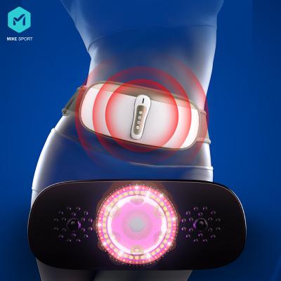 China Slimming Cordless Rechargeable Infrared Vibration Bandage Electric Abdominal Muscle Body Massager for sale