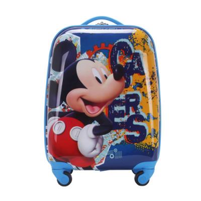 China 16/17inch Kids Cartoon Trolley Luggage Customized By PC ABS+PC With Full Printing for sale