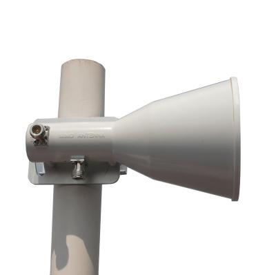 China 4.9-6.5GHz 18dBI Balanced Horn Antenna for mimosa radio rfelements mikrotik ubiquiti cambium lanbowan ANT4965D18P-DP networks for sale