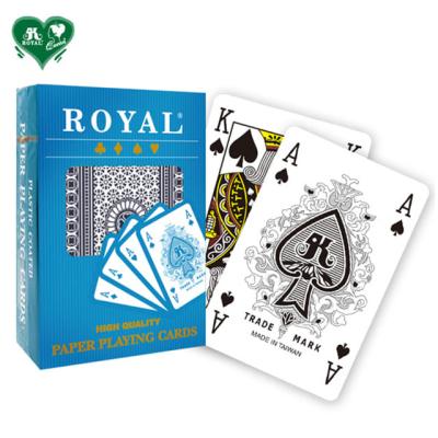 China Paper Royal Playing Cards - 4 Corner Index for sale