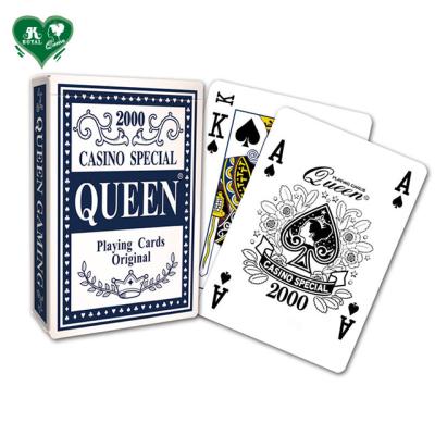 China Queen's Paper Casino Paper Playing Cards - Standard Tech Art for sale