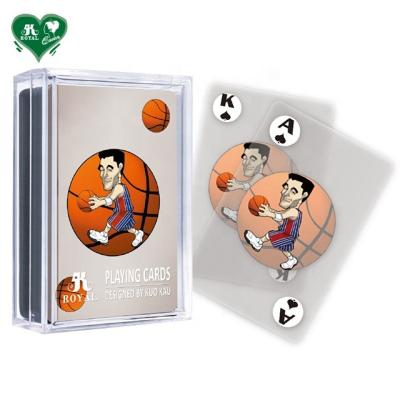 China Plastic Clear Playing Cards - Sports Series for sale