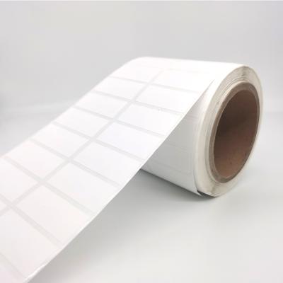 China Direct Roll Paper Waterproof Vinyl Sticker Inkjet Printing Blank Barcode and Goods Label Sticker for sale