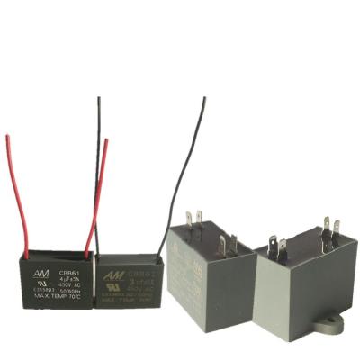 China Cooler Air Conditioning Capacitor 60uf 450V CBB61 Air Motors Capacitor for sale