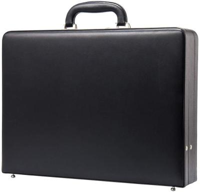 China Handmade Metallic Leather Thin Hard-Sided Laptop Cases With Hard Combination Locks Attache Briefcases for sale