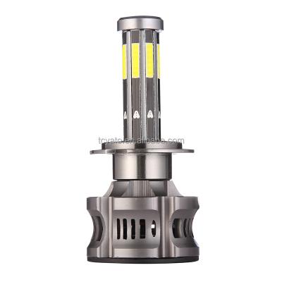 China 360 8 side led car headlight 288w 12V H7 H11 H1 H3 H4 9005 H13 9004 9007 24V 9600lm headlight bulb car accessory with Canbus universal for sale