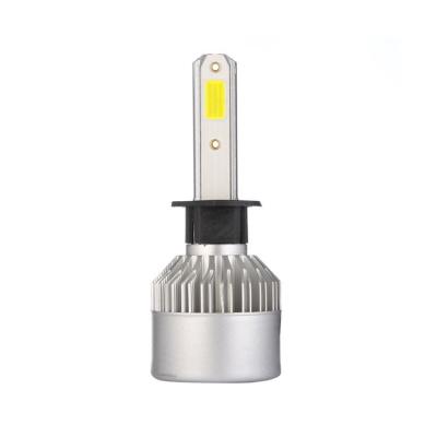 China Auto 9006 s2 h4 h7 h13 h11 9005 car cob led headlight bulb 36w 8000lm headlight 24v 12v fog lamp universal for sale