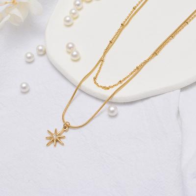 China Newest high quality fashion party warm welcome stainless steel jewelry set accessories flower jewelry gift set for sale