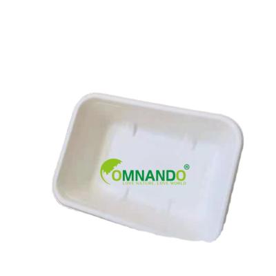 China Disposable Eco Friendly Food Take Out Packaging Disposable Bagasse Lunch Boxes Prepared Food Containers for sale