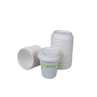 China Disposable Disposable Degradable Sugarcane Bagasse Cold Water Cups Hot Drink Cups for sale