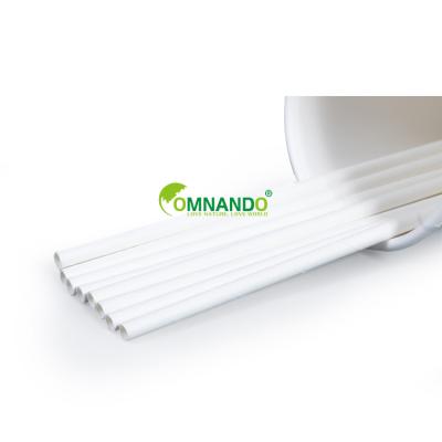 China Eco-Friendly Disposable Straw Occasional Cornstarch Straw Hot and Cold Drinking Biodegradable Paper Straw for sale