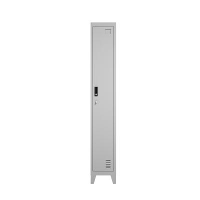 China Wholesale Adjustable Metal Steel Single Door Locker China Factory School Use Personal Locker(Other) With Legs for sale