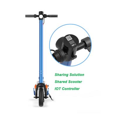 China Unlock/Lock by APP 2021 New Rental Dockless Sharing Electric Scooter With GPS APP Function Rent Sharing Scooter for sale