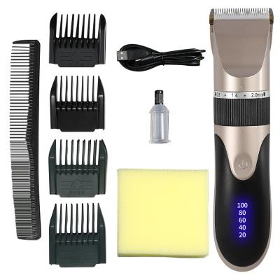 China Household Amazon Rechargeable Wholesale Best Ceramic Blade Men's Hair Trimmer for sale