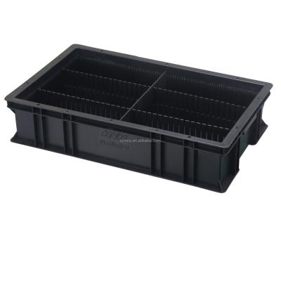 China COP3303Anti ESD Circulation Plastic Box Disposable Static Conductive Tray for sale