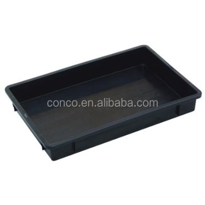 China Antistatic ESD Pad 2021 CONCO Black Plastic ESD Tray 565*375*78mm for sale