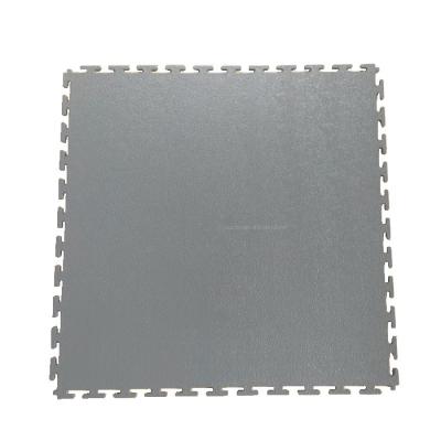 China PVC Esd Modern Plastic Conductive Floor Anti-Static Floor Mat 510*510*7mm 2.2 Kg 1 Square Meter Modern Gray Master Carton COA-01 CONCO for sale