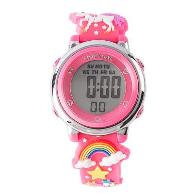 China Kids Led Cartoon Watches With Lighting Children Sports Electronic Digital Watch For Boys Girl Children Fashionable for sale