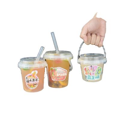 China Logo Printing Disposable Pp Pet Custom Eco Friendly Disposable Transparent For Bubble Tea 12 16 22 Ounce 500ml 700ml 1000ml Juice Clear Plastic Cups Coffee for sale